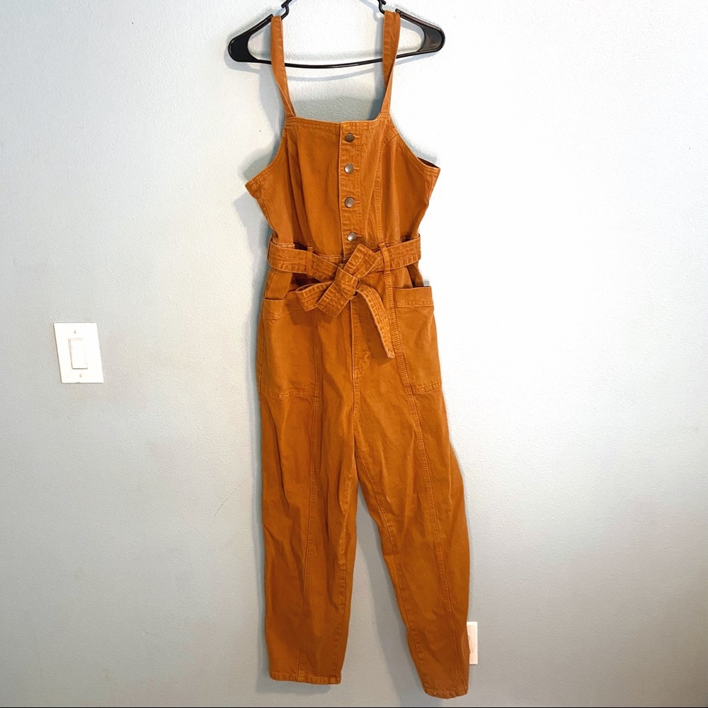 Burnt Orange Jumpsuit